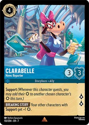 Clarabelle - Journaliste (153/204) - Île d'Archazias 