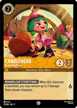 Candlehead - Coureur dévoué (17/204) - Feuille froide de l'île d'Archazias 
