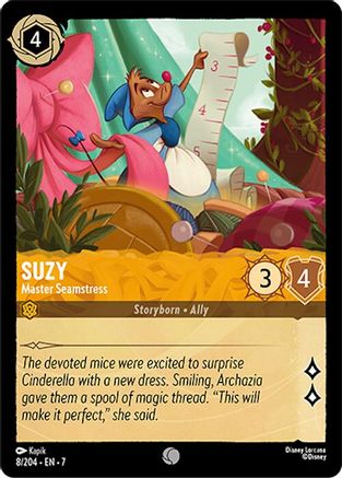 Suzy - Maître couturière (8/204) - Feuille froide de l'île d'Archazias 
