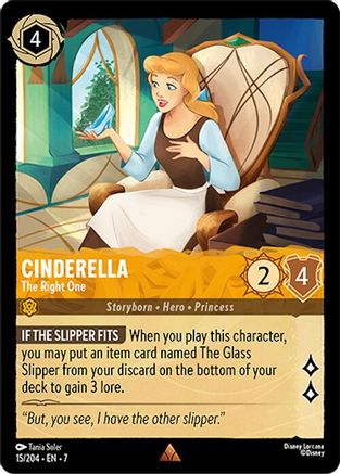 Cendrillon - La Bonne (15/204) - Île d'Archazias 