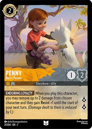 Penny - La Personne de Bolt (21/204) - Île d'Archazias 