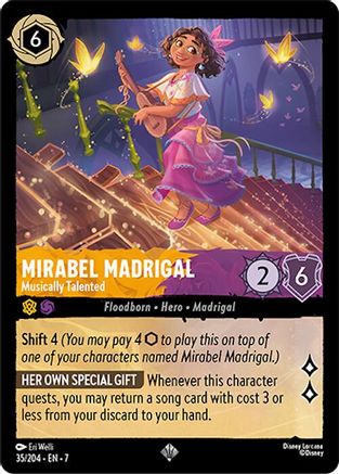 Mirabel Madrigal – Talent musical (35/204) – Île d'Archazias 