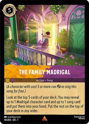 Le Madrigal familial (40/204) - Feuille froide de l'île d'Archazias 
