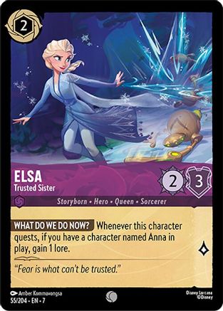 Elsa - Sœur de confiance (55/204) - Île d'Archazias