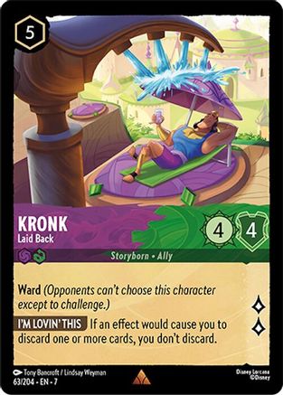 Kronk - Décontracté (63/204) - Île d'Archazias 