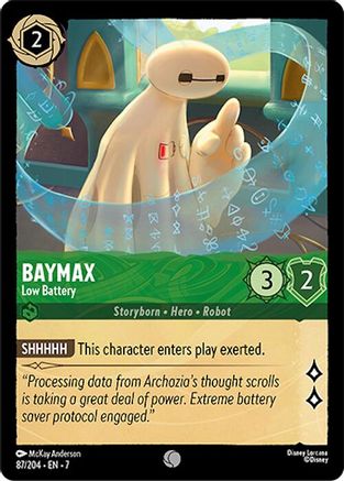 Baymax - Batterie faible (87/204) - Île d'Archazias 