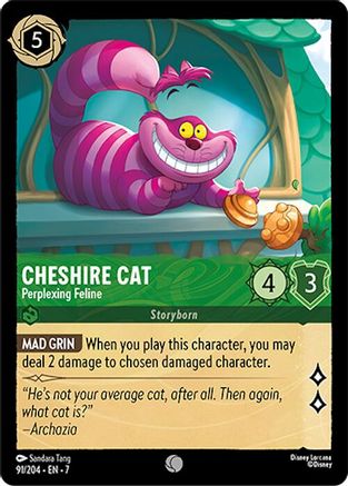 Le Chat du Cheshire - Félin déroutant (91/204) - Île d'Archazias 