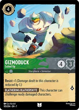 Gizmoduck - En costume (105/204) - Île d'Archazias 
