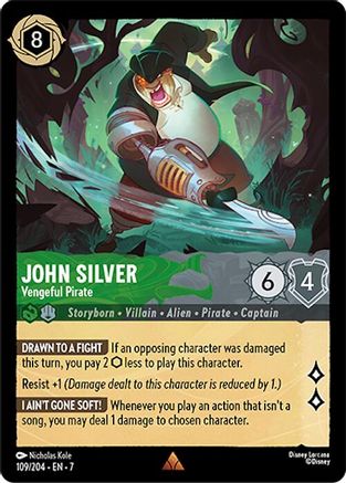 John Silver - Pirate vengeur (109/204) - Île d'Archazias 