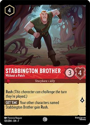 Stabbington Brother - Sans patch (125/204) - Archazias Island Cold Foil 