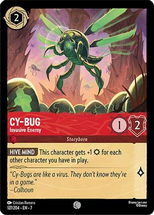Cy-Bug - Ennemi invasif (127/204) - Feuille froide de l'île d'Archazias 