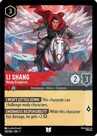 Li Shang - Nouvellement promu (133/204) - Île d'Archazias 