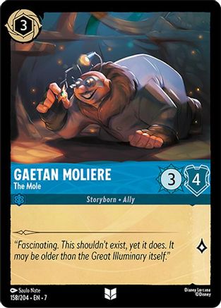 Gaétan Molière - La Taupe (158/204) - Archazias Island Cold Foil 