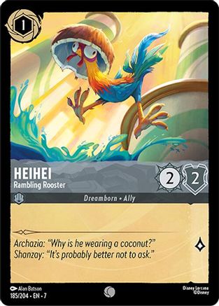 Heihei - Coq errant (185/204) - Île d'Archazias 