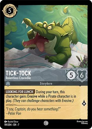 Tic-Tac - Crocodile implacable (191/204) - Île d'Archazias 