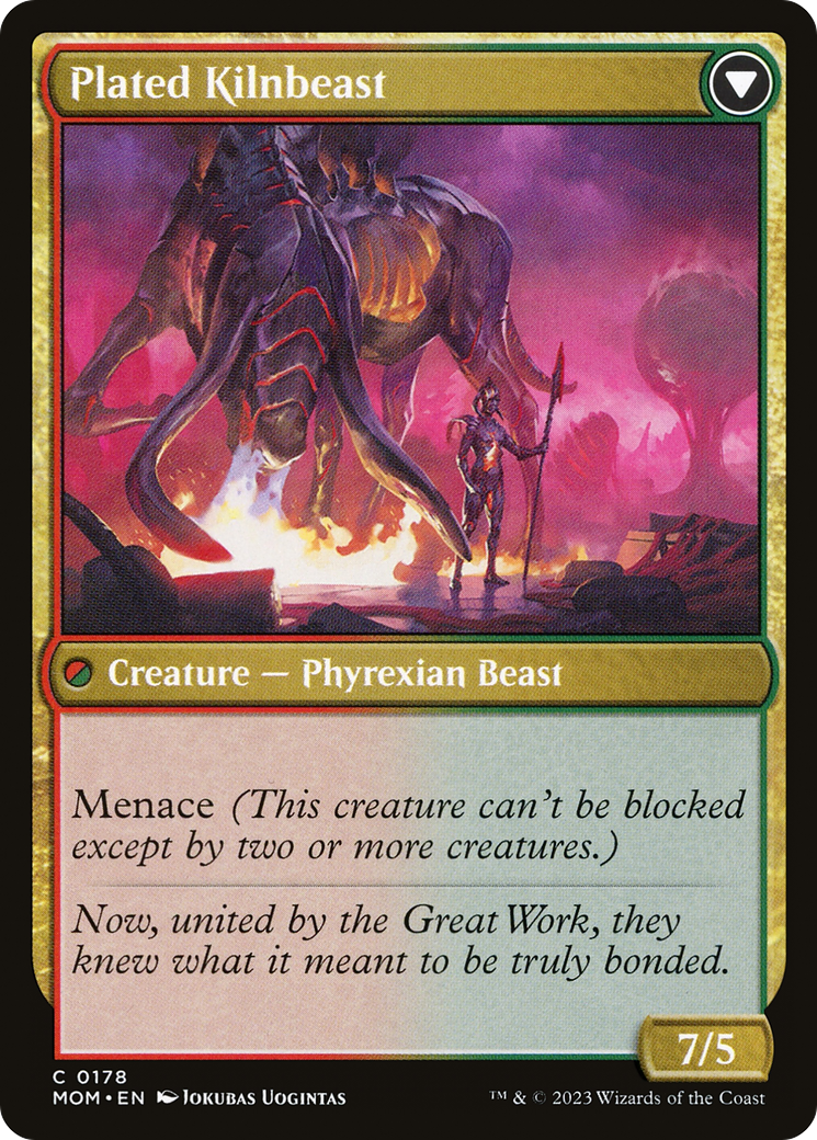 Bonded Herdbeast (MOM-178) - March of the Machine