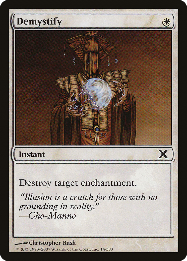 Demystify (10E-014) - Tenth Edition Foil
