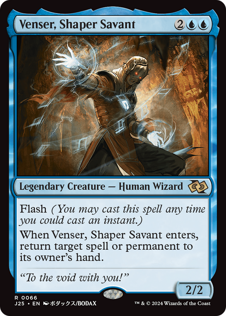 Venser, Shaper Savant (Anime) (J25-066) - Fondations Jumpstart 