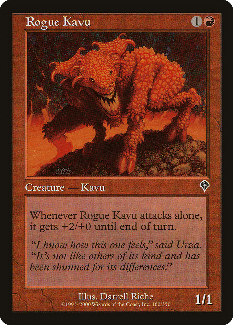 Kavu Rogue (INV-160) - Invasion Foil 