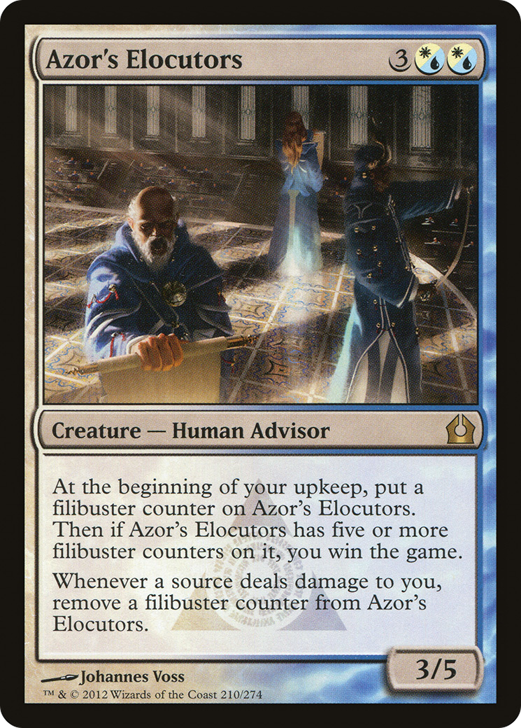 Azor's Elocutors (RTR-210) - Return to Ravnica Foil