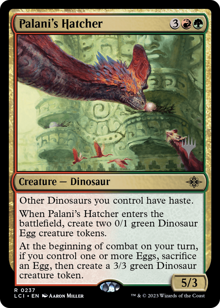 Palani's Hatcher (PLCI-237P) - Promotions des Cavernes perdues d'Ixalan 