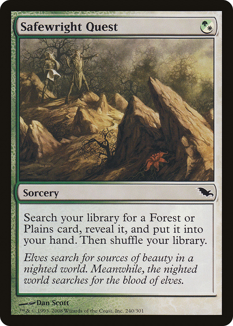 Quête de Safewright (SHM-240) - Shadowmoor 