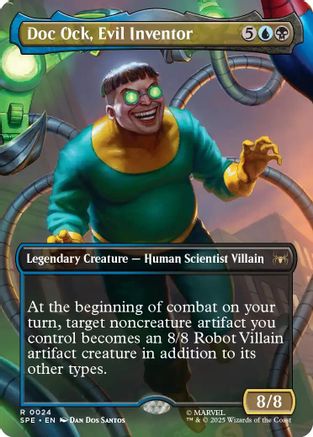 Doc Ock, l'inventeur maléfique (Borderless) (-024) - Marvel's Spider-Man : Eternal-Legal 
