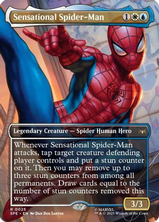 Spider-Man sensationnel (Borderless) (SPE, MAR-025) - Marvel's Spider-Man : Eternal-Legal 