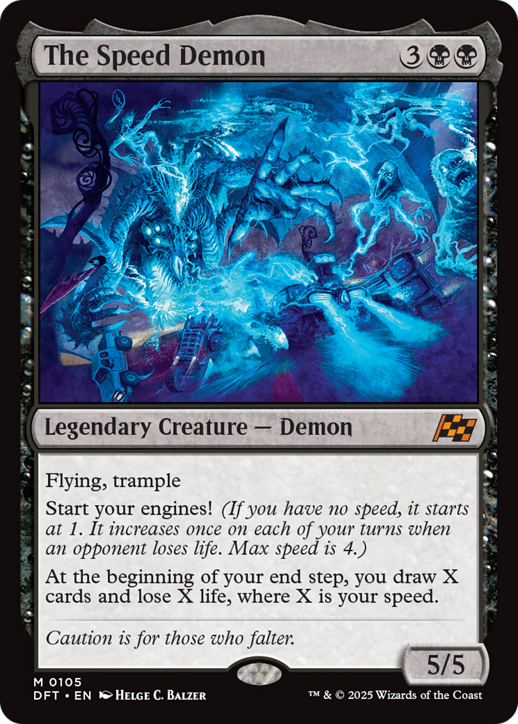 Le Démon de la Vitesse (-105) - Aetherdrift Foil