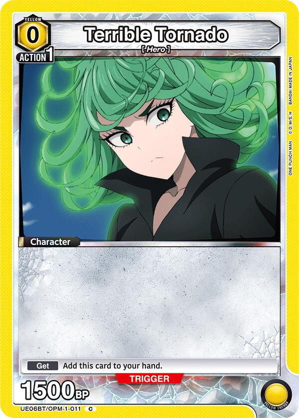 Terrible Tornado (011) (Box Topper Foil)