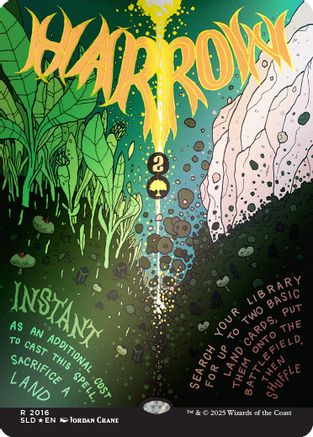 Harrow (Rainbow Foil) (SLD-2016) - Secret Lair Drop Series Foil