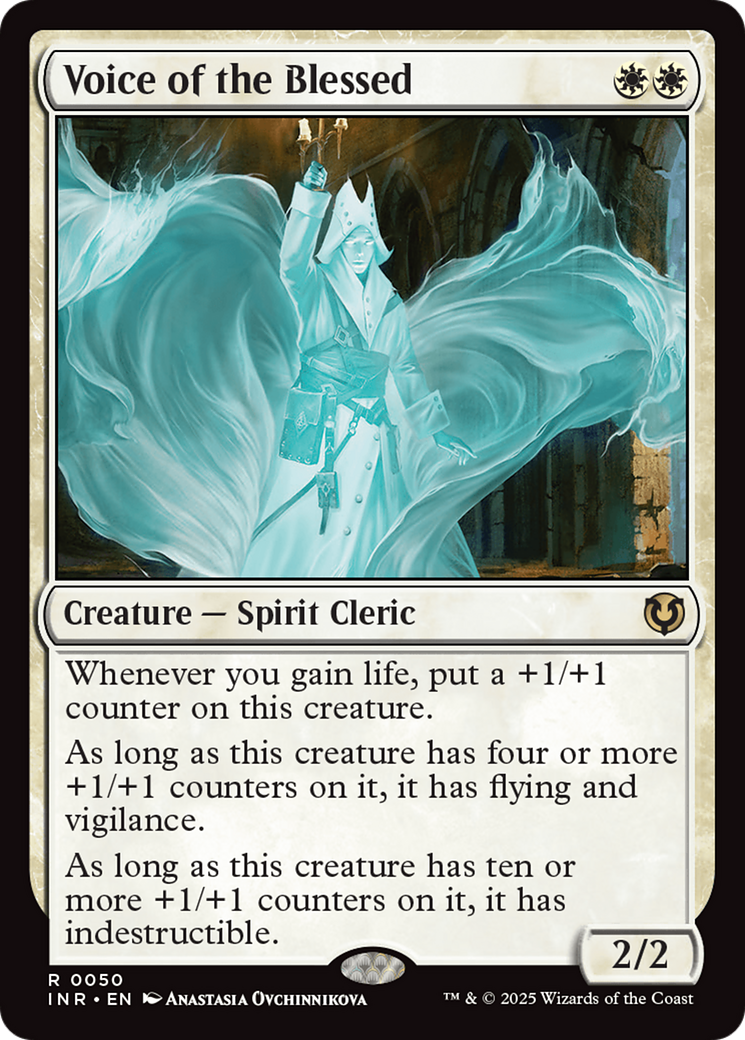 La Voix des Bienheureux (INR-050) - Innistrad Remastered Foil 
