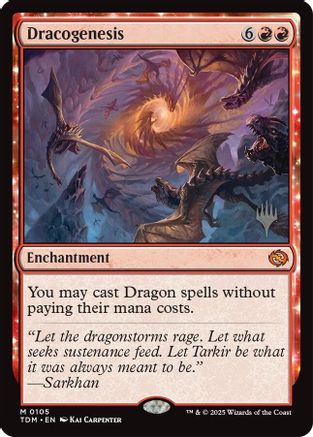 Dracogenèse (PPTDM-105) - Pack promotionnel : Tarkir : Tempête de dragons (Foil) 