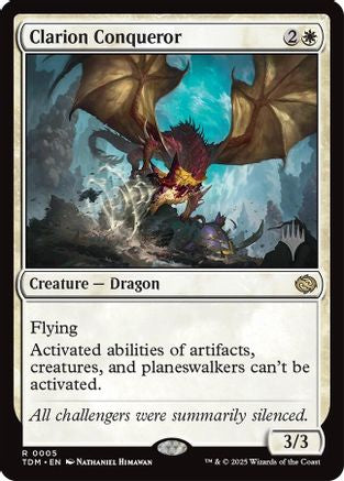 Clarion Conqueror (PPTDM-005) - Pack promotionnel : Tarkir : Tempête de dragons 