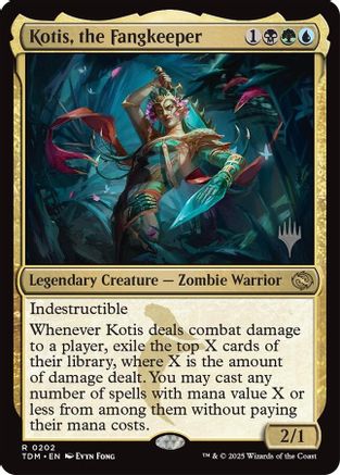 Kotis, the Fangkeeper (PPTDM-202) - Promo Pack: Tarkir: Dragonstorm Foil