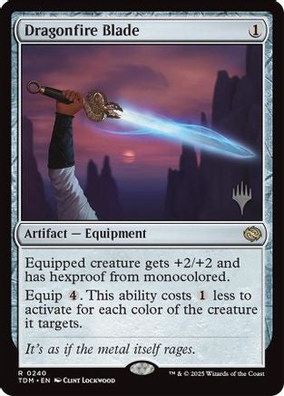 Lame de Feu du Dragon (PPTDM-240) - Pack Promo : Tarkir : Tempête de Dragons 