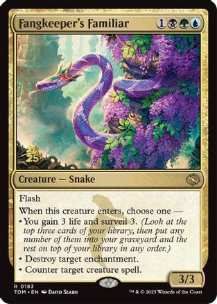 Fangkeeper's Familiar (PRE-183) - Prerelease Cards Foil