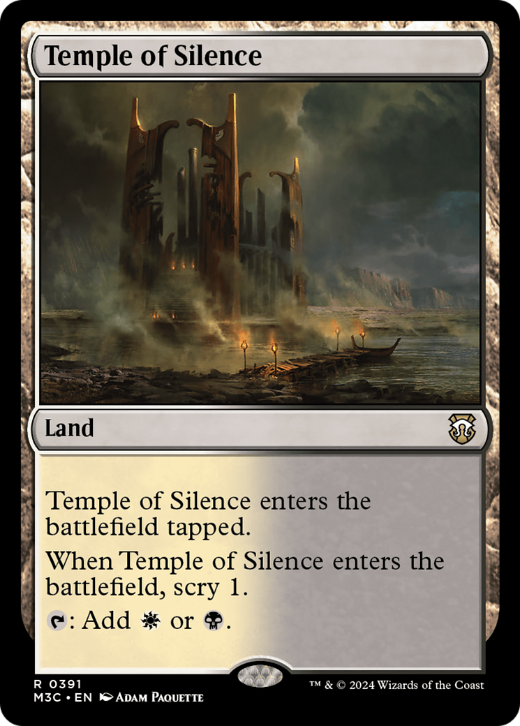 Temple du Silence (M3C-391) - Commandant de Modern Horizons 3 