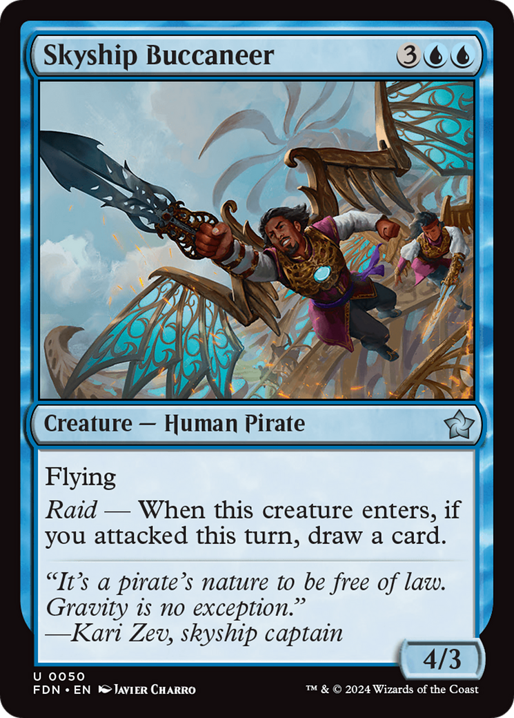 Skyship Buccaneer (FDN-050) - Feuille de fondations 