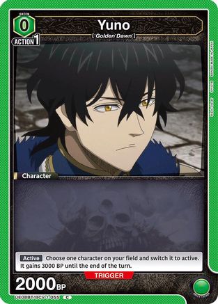 Yuno (055) (Box Topper Foil) (UE08BT/BCV-1-055) - UE08BT Black Clover Foil