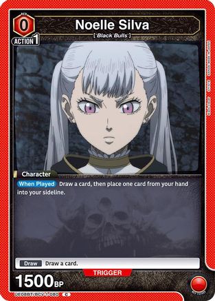 Noelle Silva (080) (Box Topper Foil) (UE08BT/BCV-1-080) - UE08BT Black Clover Foil