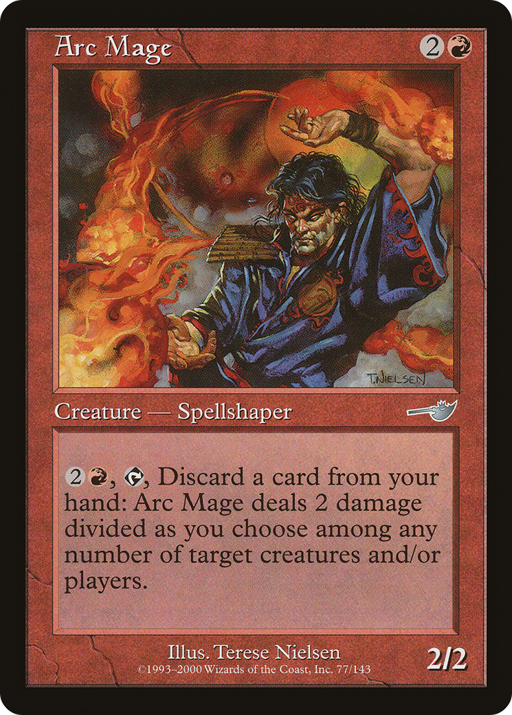 Arc Mage (NEM-077) - Feuille Némésis 