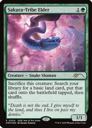 Sakura-Tribe Elder (Year of the Snake 2025) (SSP-004) - Standard Showdown Promos Foil