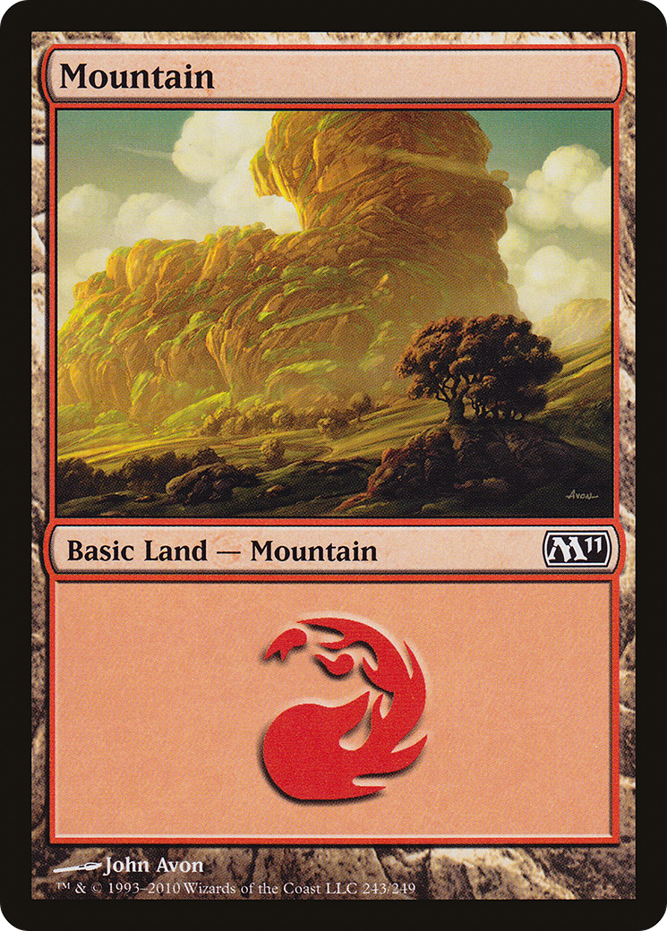 Mountain (243) (M11-243) - Magic 2011