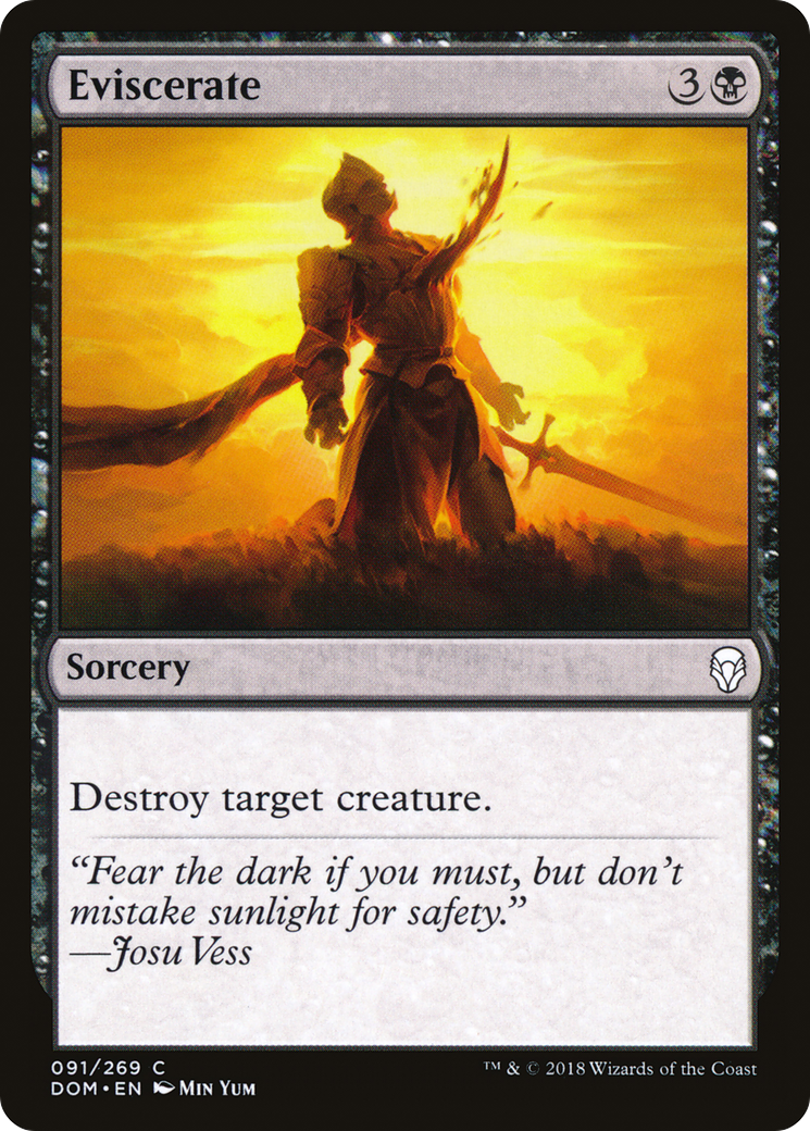Éviscérer (DOM-091) - Dominaria Foil