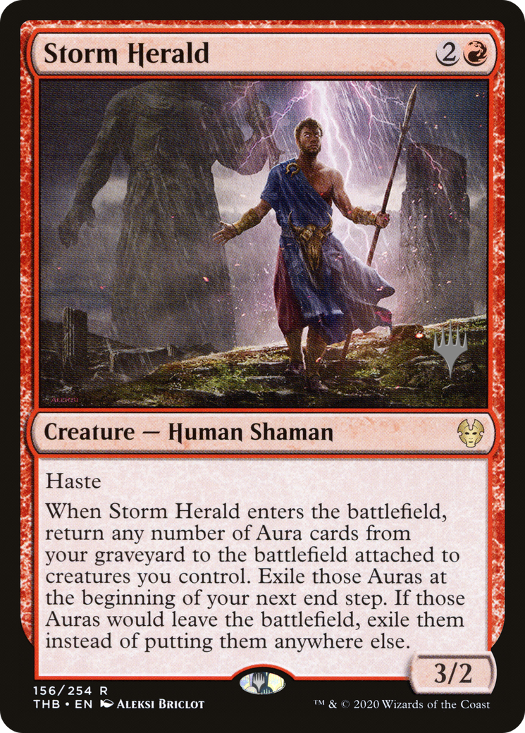 Storm Herald (PPTHB-156P) - Theros Beyond Death Promos