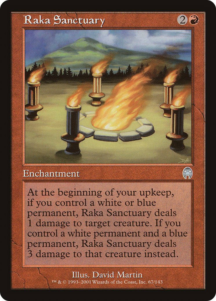 Sanctuaire de Raka (APC-067) - Apocalypse Foil 