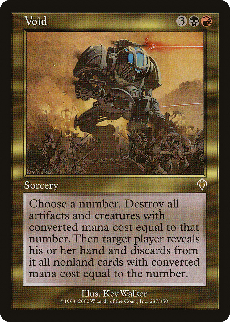 Void (INV-287) - Invasion Foil 