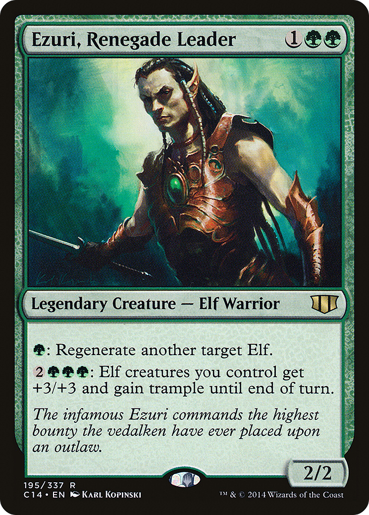 Ezuri, Renegade Leader (C14-195) - Commander 2014
