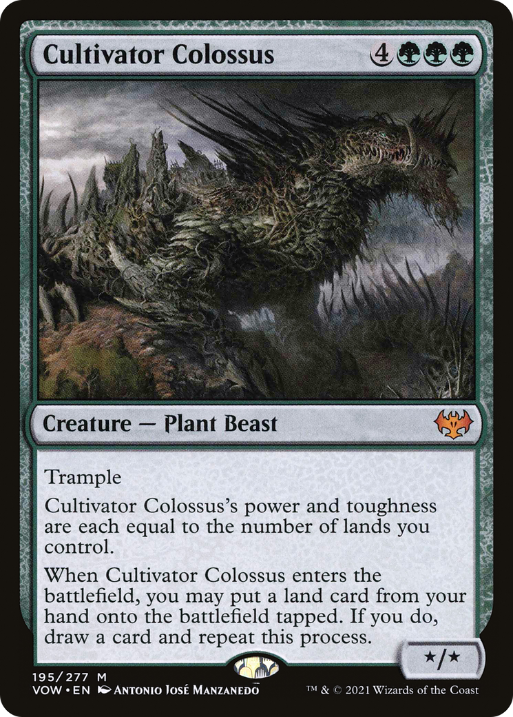 Cultivateur Colossus (VOW-195) - Innistrad : Crimson Vow